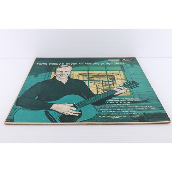 Ferlin Husky & His Hush Puppies, Songs Of The Home & Heart 1956 LP Record T-718 - Picture 4 of 16